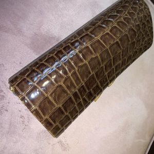 Chocolate Brown Clutch